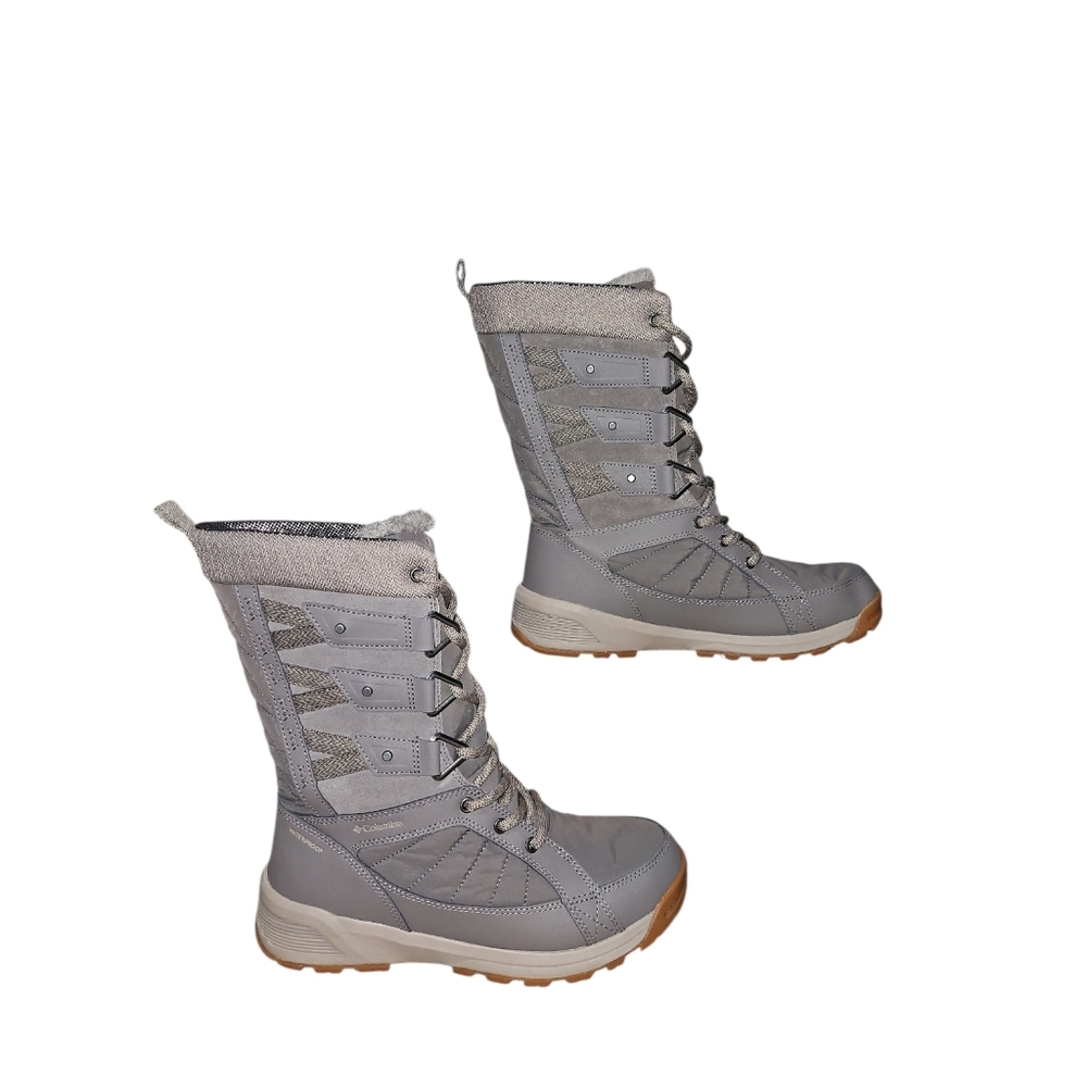 Columbia Meadows Omni Heat Waterproof Snow‎ Boots Gray Women's 8 NEW